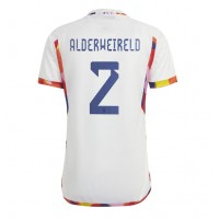 Moški Nogometni dresi Belgija Toby Alderweireld #2 Gostujoči SP 2022 Kratek Rokav